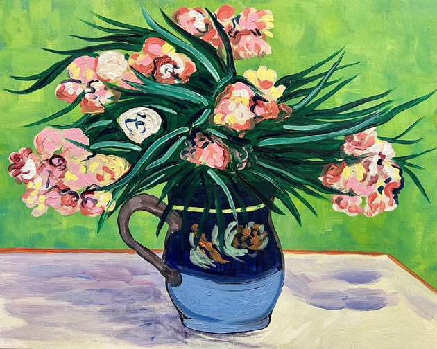 Van Gogh's Opulent Oleanders