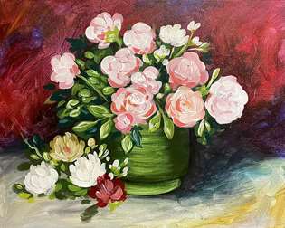 Van Gogh’s Roses and Peonies