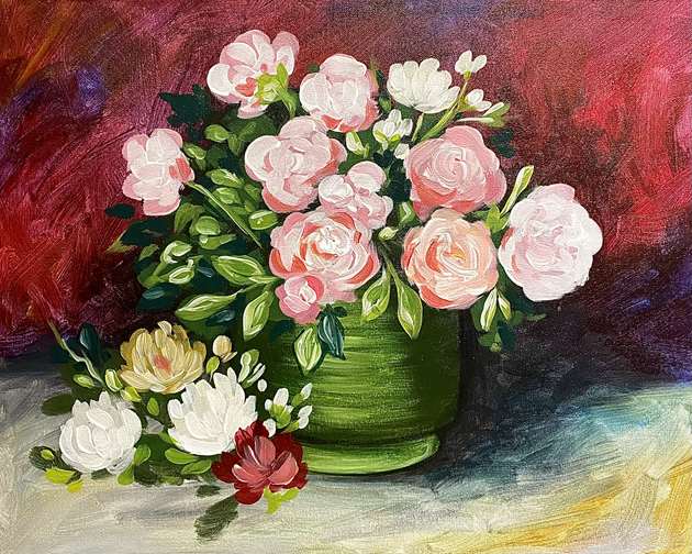 Van Gogh’s Roses and Peonies