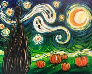 Van Gogh's Starry Night - Halloween 