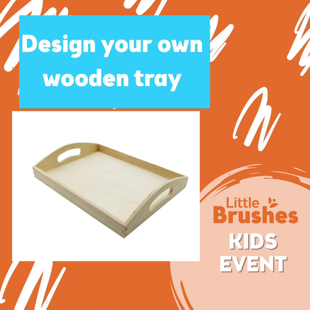 Paint a Wood Tray