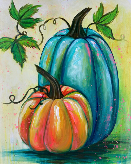 Painted Pumpkins