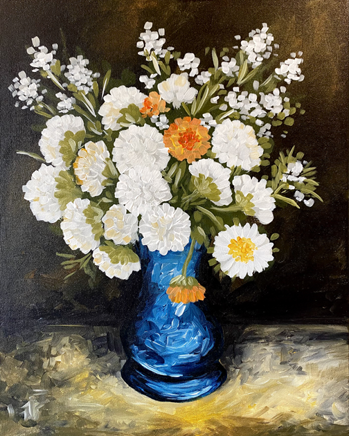 Van Gogh's Blue Vase