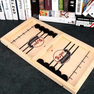 Table Hockey Game For Adult & Child - Sling Puck Toy Parent Children Desktop Battle Table For Kids Friends Gathering Gifts