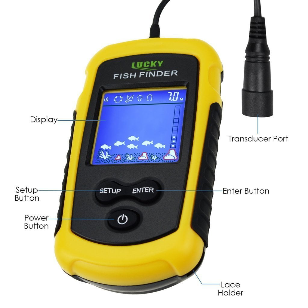 Portable Wireless Smart Pro Fish Finder Sonar Detector With