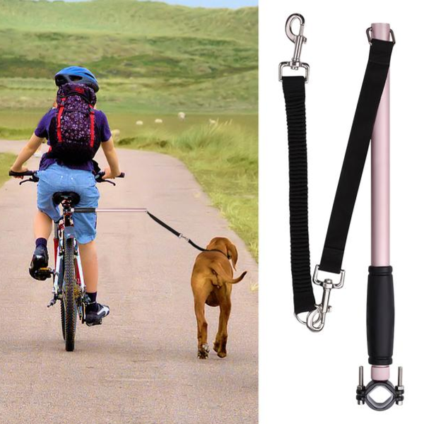 Rltgear Dog Bicycle Leash Bike Attachment Hands Pet Training Walker