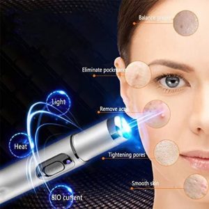 Handheld laser machine to remove wrinkles, soft scars and acne