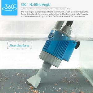 Fish Tank Gravel Cleaner - Aquarium Sand Electric Vacuum