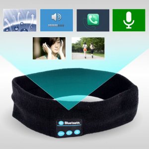 Noise-cancelling Bluetooth Headphones Headband For Sleep And Sports