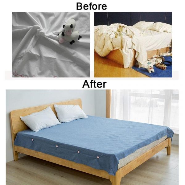 Bed Sheet Grippers Clip Set