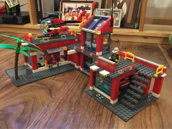Big Fire Station Model Building Blocks