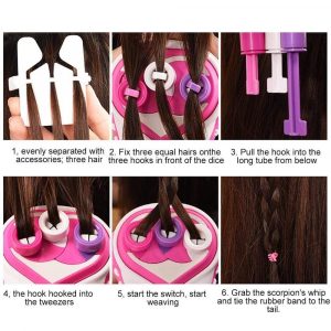Hair Twist Braid Electric Machine Hairstyle Weave DIY Automatic