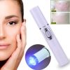 Handheld laser machine to remove wrinkles, soft scars and acne