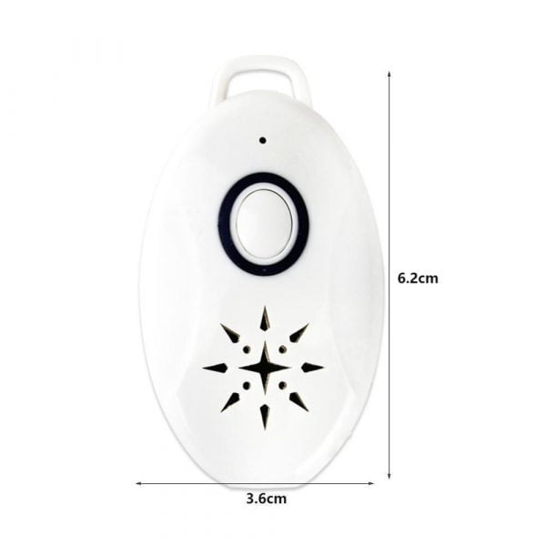 Portable Ultrasonic Fly Repellent - Battery Operated Fly Repeller - Get Rid Of Flies