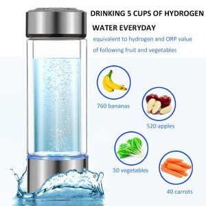 Portable Hydrogen Ionizer Water Bottle