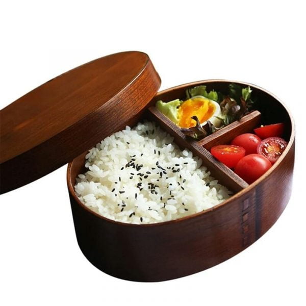 Wooden Lunch Box Japanese Bento Lunchbox