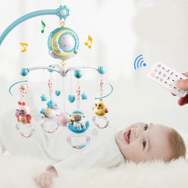 Baby Crib Musical Mobile With Projector