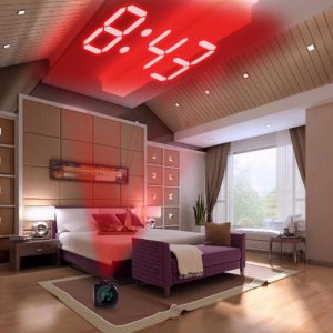 Digital Ceiling Projection Alarm Clock