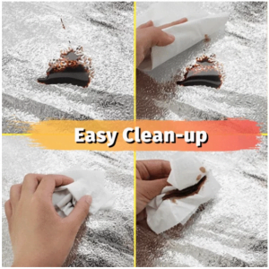 Kitchen Oil-proof Waterproof Self Adhesive Aluminum Foil Wall Sticker