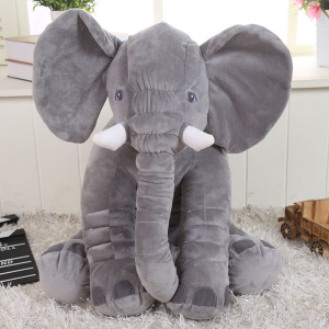 Elephant Stuffed Animal Plush Toy Baby Pillow