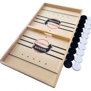 The Fast Sling Puck Board Game - For Kids And Adults
