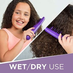 Electric Detangling Hair Brush For Wet Dry Hair - Adults & Kids