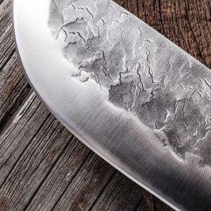 7.6inch Handmade Forged Kitchen Knife Butcher Meat Chopping Cleaver Chinese Chef Knife 5CR15 Stainless Steel