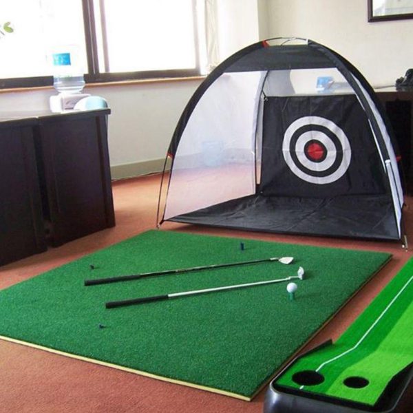 Golf Cage Swing Training Set - Hitting Practice Golf Net
