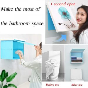Bathroom Mural Foldable Storage Box