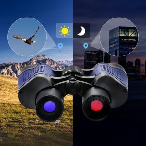 Professional Night Vision Infrared Long-Range Binoculars, Telescope 60X60 HD Vision Binoculars High Power