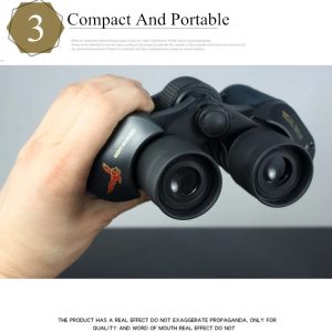 Professional Night Vision Infrared Long Range Binoculars – Binoculars 60X60 Powerful Telescope 160000m High Definition