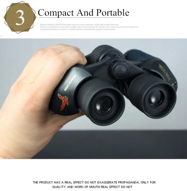 Professional Night Vision Infrared Long Range Binoculars – Binoculars 60X60 Powerful Telescope 160000m High Definition