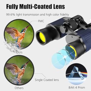 Professional Night Vision Infrared Long Range Binoculars – Binoculars 60X60 Powerful Telescope 160000m High Definition