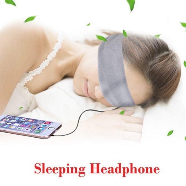 Anti-noise Washable Running Sleeping Headband With Earphones