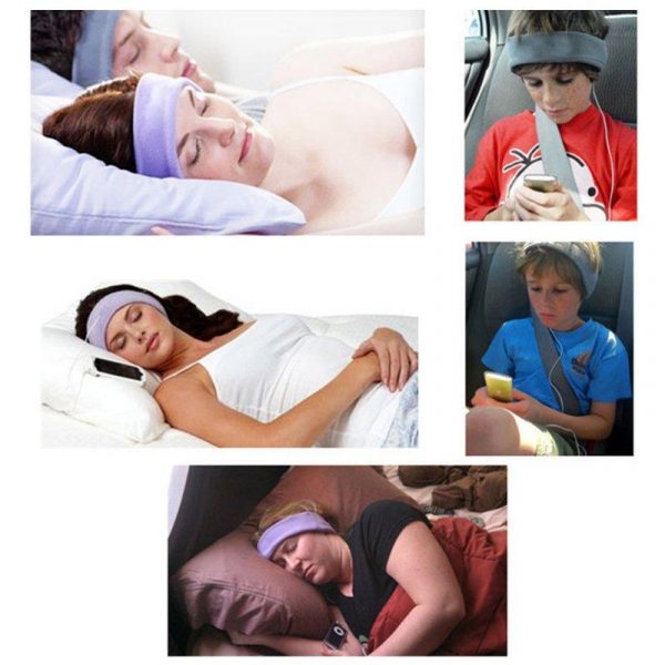 Anti-noise Washable Running Sleeping Headband With Earphones