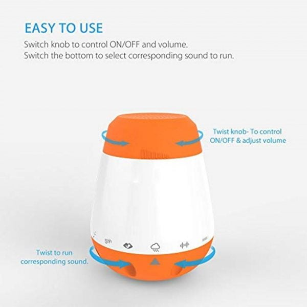Baby Soother Sound Machine - Portable Sleep Miracle Shusher For Babies