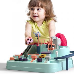 Car Rescue Baby Adventure Toy - Educational Railcar Baby Puzzle Toy