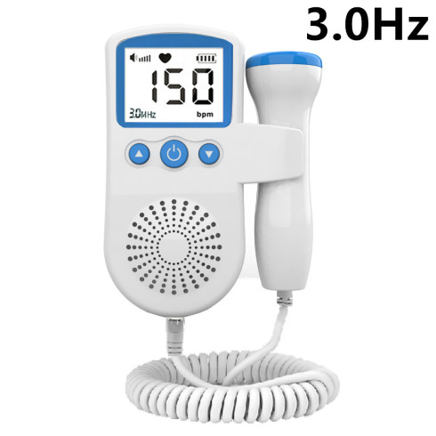 Baby Fetal Doppler - Heartbeat Rate Monitor with LCD Display And Speaker