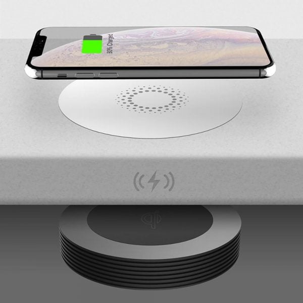 Desktop Hidden Long Distance Invisible Wireless Charger - Desk Wireless Charging Pad