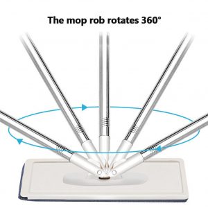 Flat Magic Mop Rob Rotates 360°