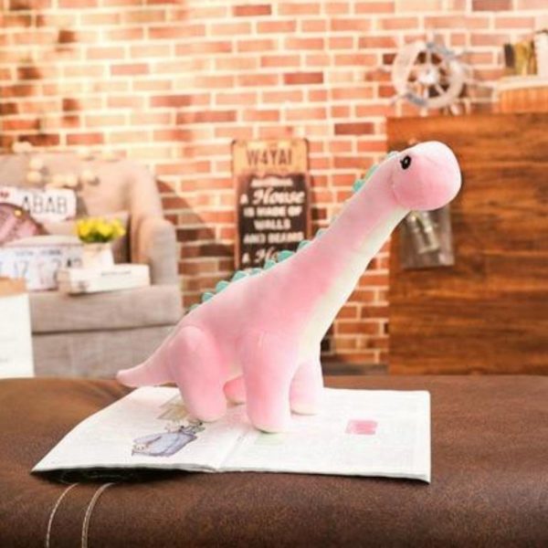 Long Neck Dino Pillow Plush 3D Stuffed Animal Brachiosaurus