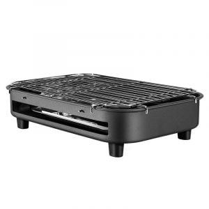 Portable 1300W Electric Smokeless Grill for Indoor and Outdoor