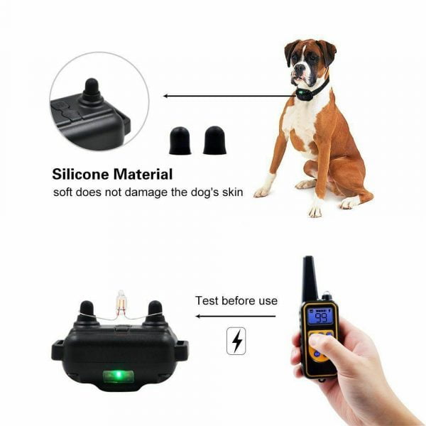 Dog Shock Collar Rechargeable & Dog Training Collar