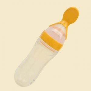 Baby Bottle Feeding Squeezer Baby Spoon Feeder