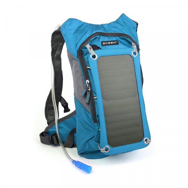 Solar Charger & Hydration Backpack