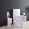 4 In 1 Trash Can Set With Toilet Brush Bathroom Waste Bin