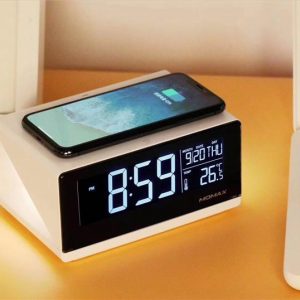 The Great Together - Wireless Charger, Alarm Clock & Bedside Lamp