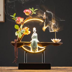 Backflow Waterfall Incense Burner - Divine Lady Incense Burner