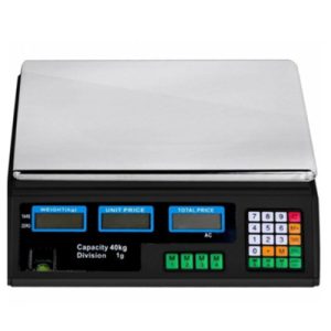 Digital Commercial Price Scale 88lb/40kg Price Computing Scale, Food  Produce Counting Weight Scale with Dual LCD Display for Farmers Market,  Retail