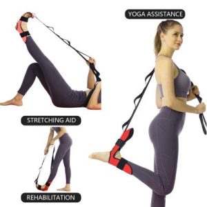 Flex Strap Foot and Calf Fascia Stretcher for Plantar Fasciitis,  Physiotherapy Stretching Strap, Yoga Stretch Strap Improves Strength and  Relief to